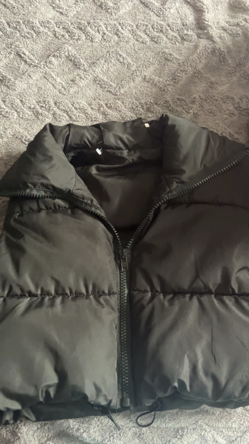 Black Puffer Vest