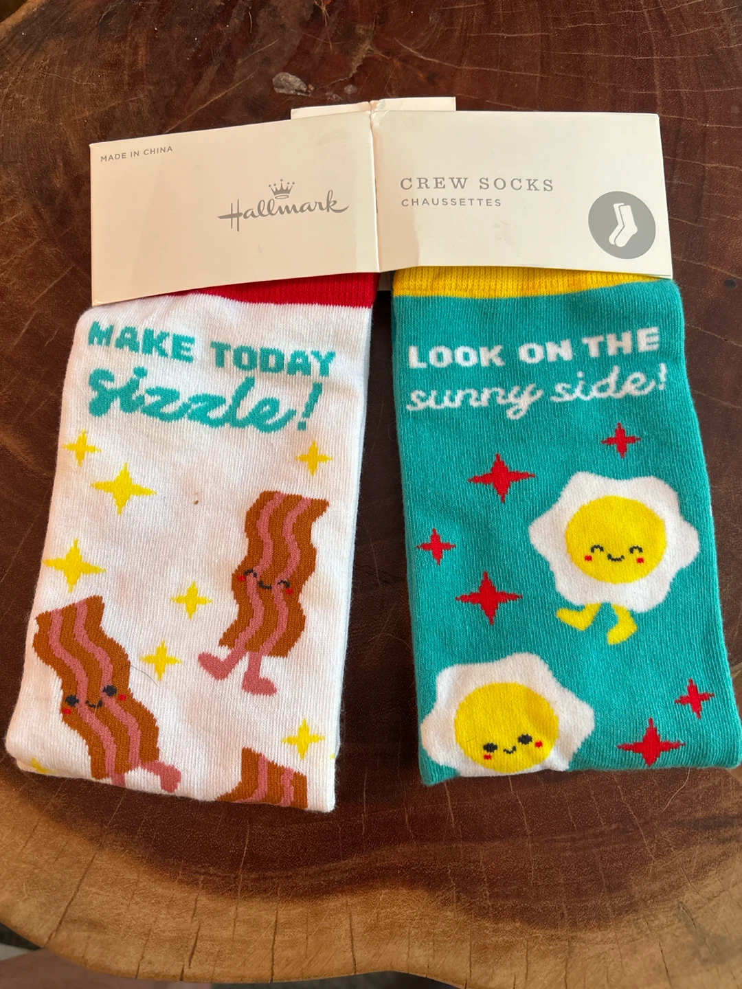 Hallmark Crew Socks - Breakfast Time