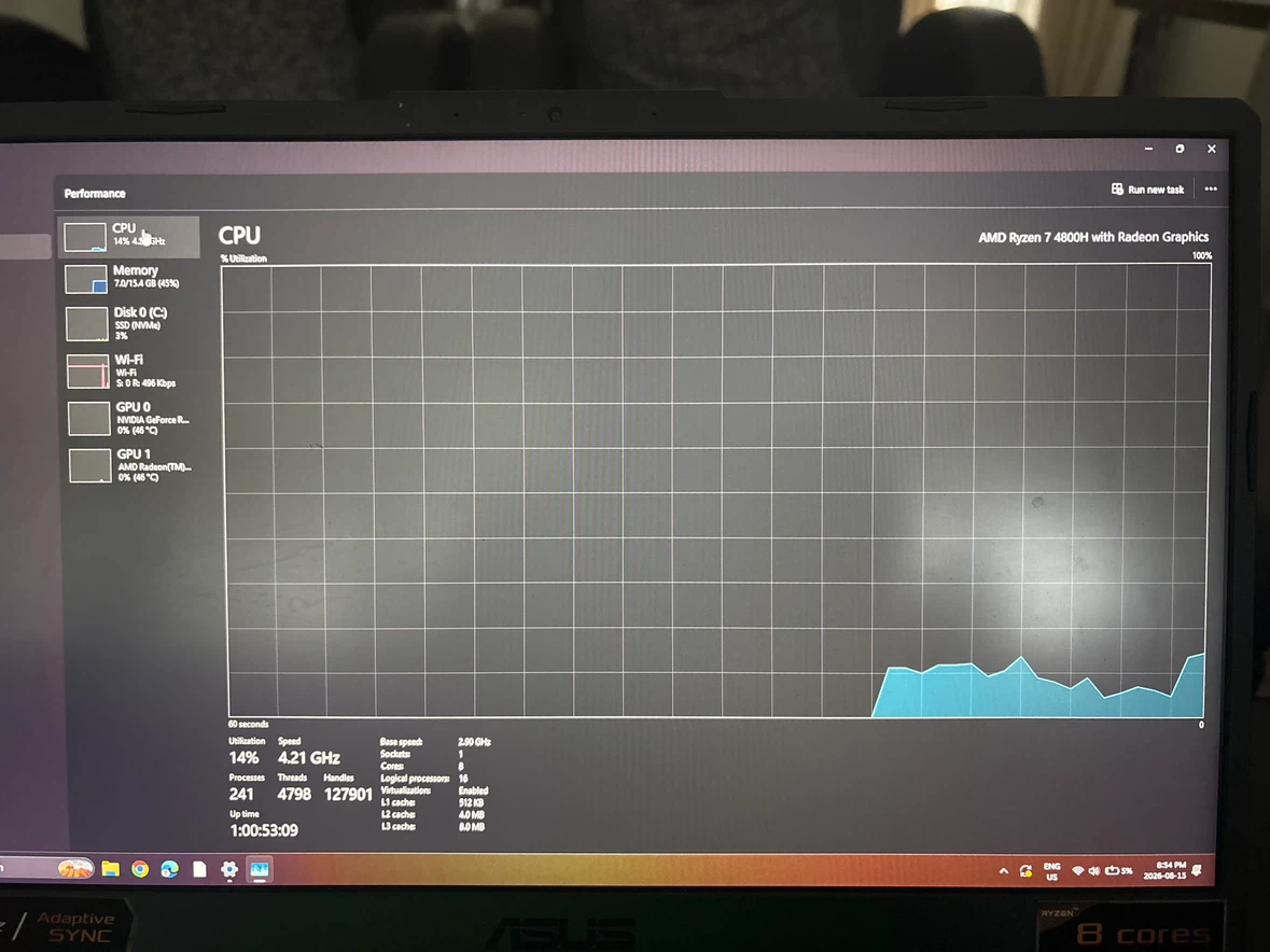 ASUS TUF Gaming Laptop with AMD Ryzen 7 - photo 4