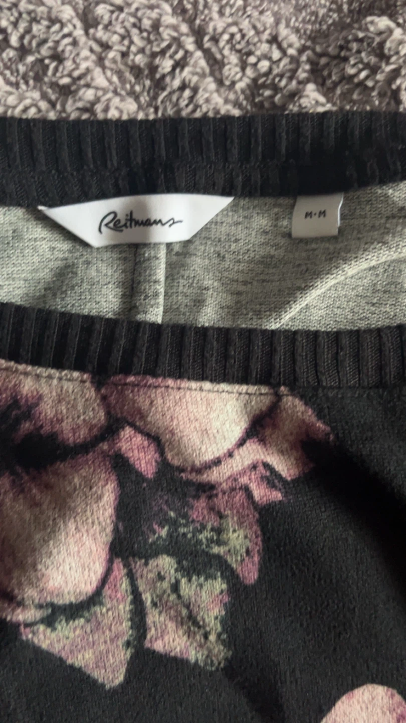 Reitmans Floral Print Long Sleeve Top