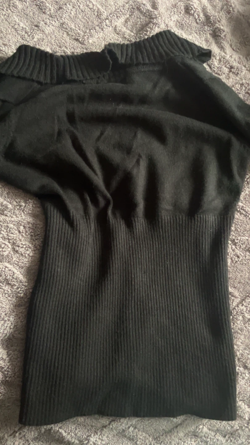 River Island Black Off-the-Shoulder Sweater - photo 5