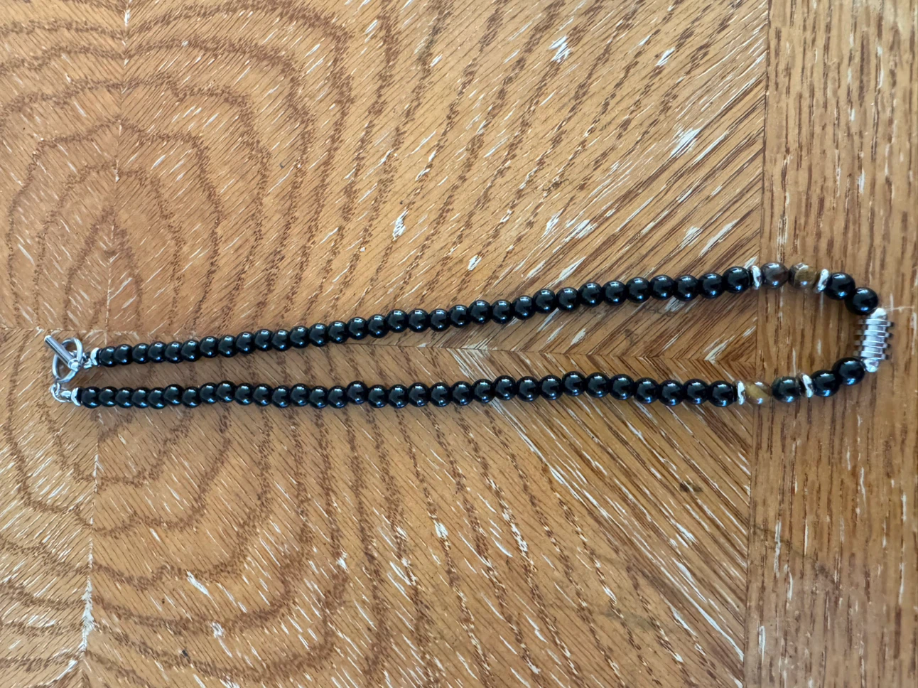 Beaded Necklace with Toggle Clasp - photo 2