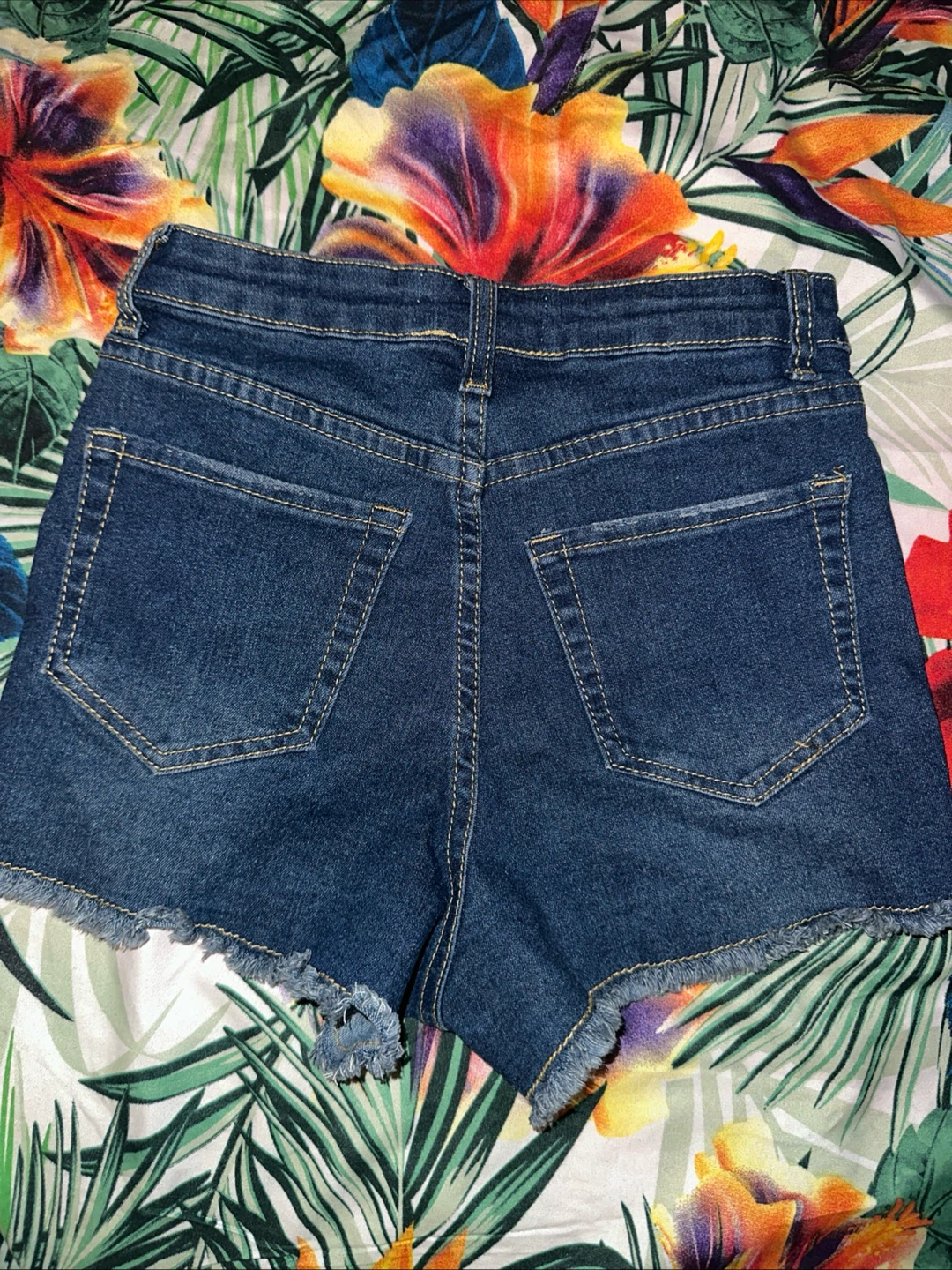 H Hers Distressed Denim Shorts - photo 3