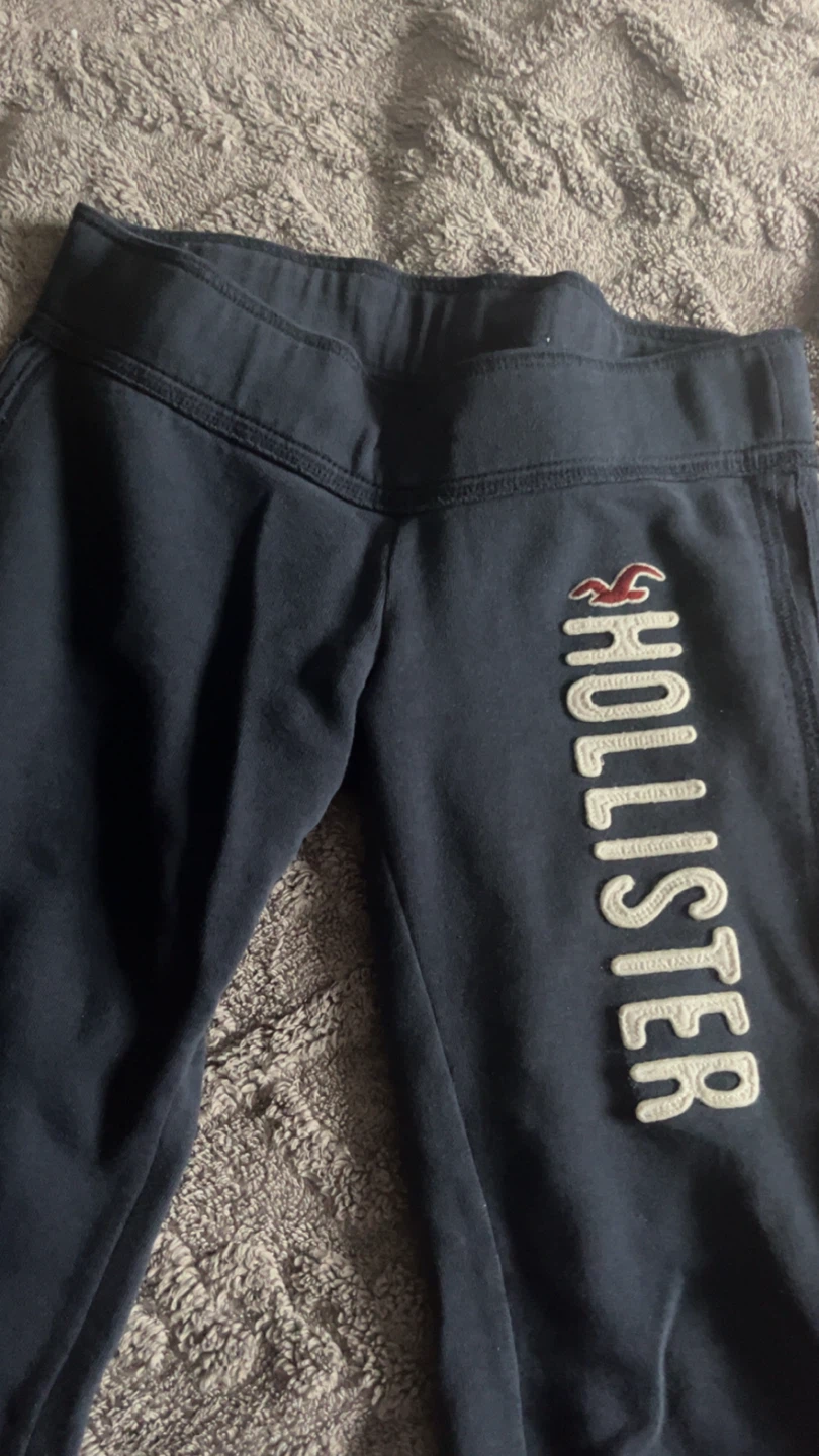 Hollister Navy Sweatpants