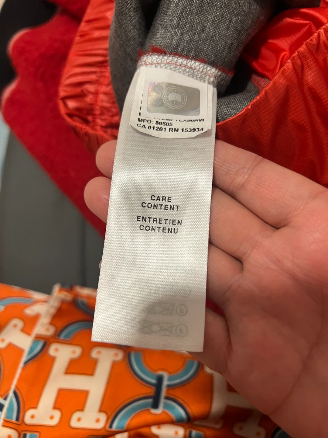 Canada Goose Cargo Red Fleece Jacket - photo 2