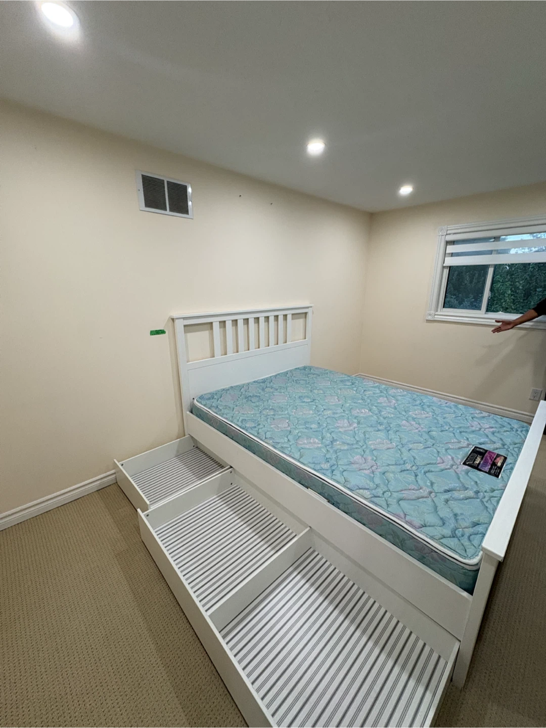IKEA Bed with Storage and mattress - photo 2