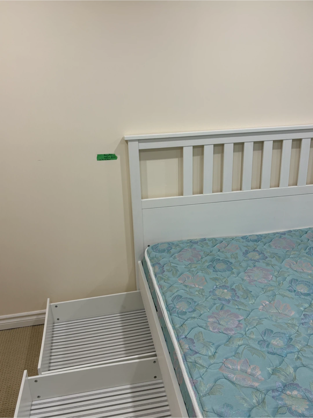 IKEA Bed with Storage and mattress - photo 3