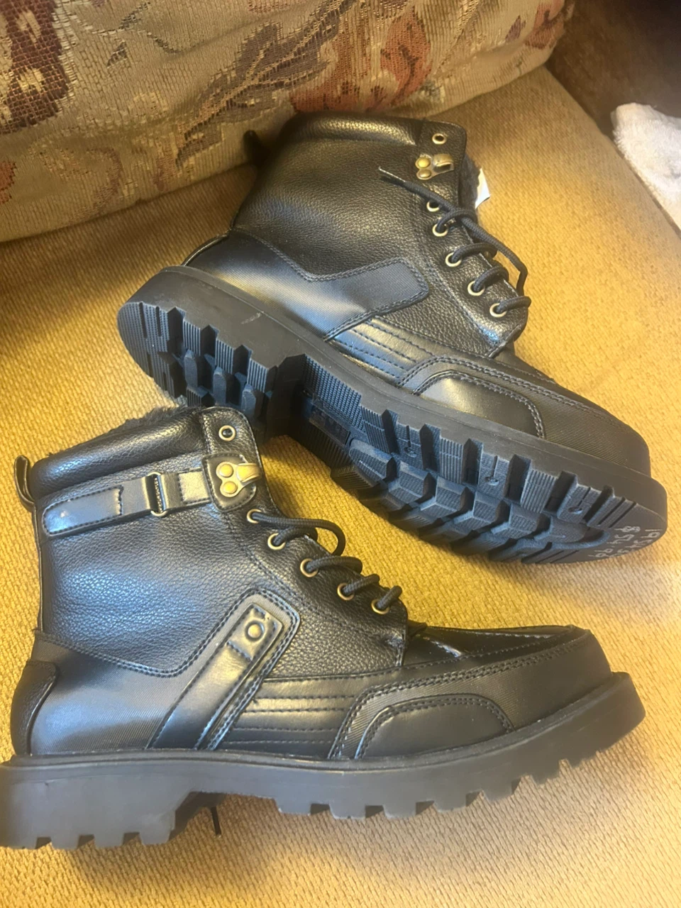 Men's Black  Winter Boots