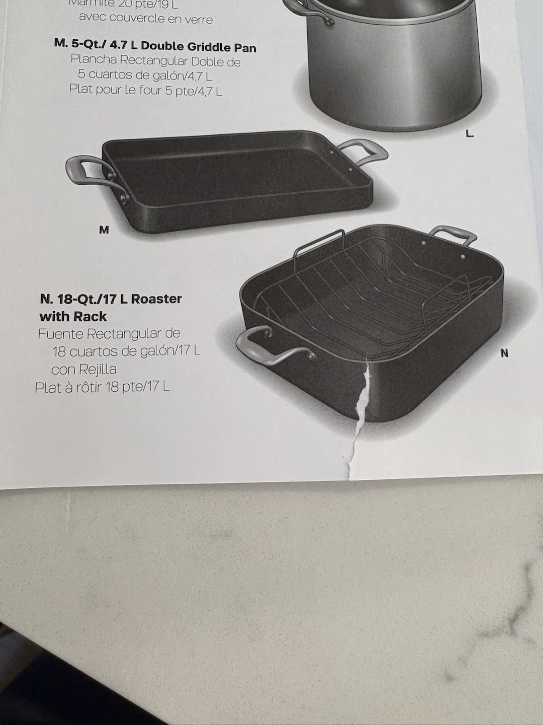 Tupperware 18-Qt./17 L Roaster with Rack - photo 3