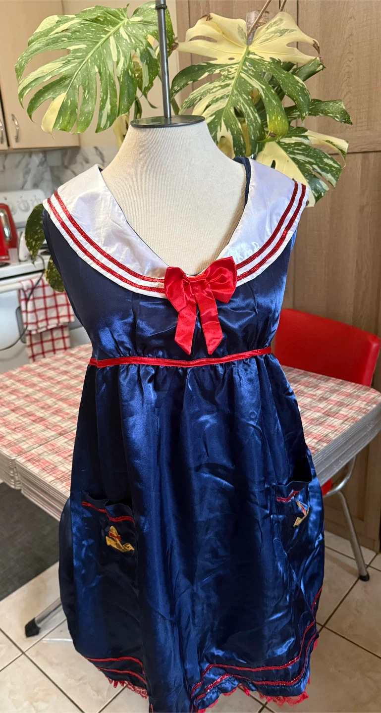 Sailor Dress Costume with Matching Shorts and Bag