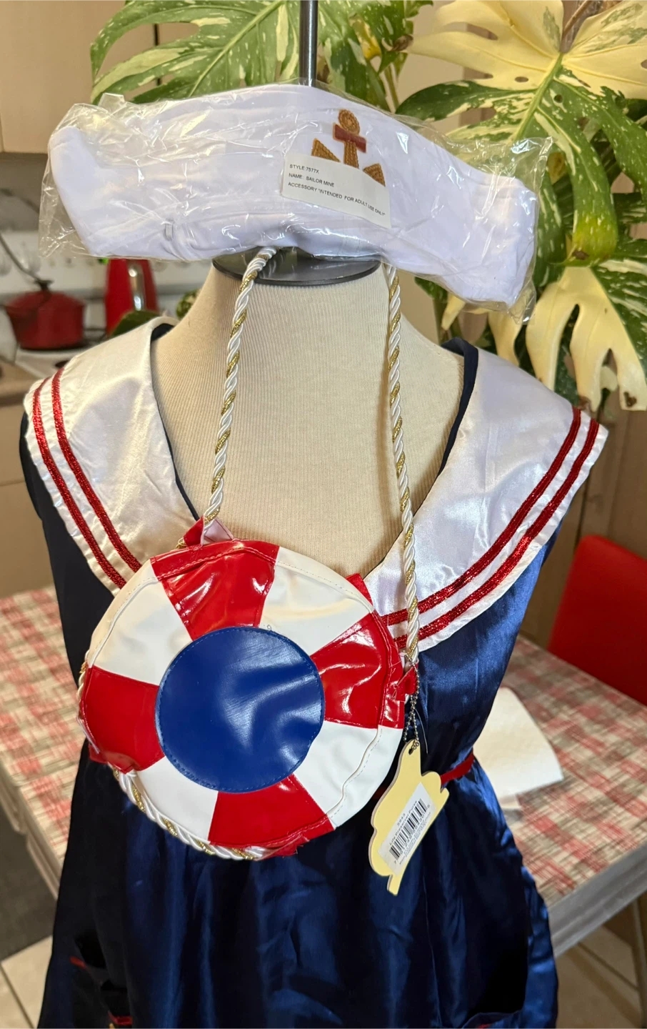 Sailor Dress Costume with Matching Shorts and Bag - photo 5