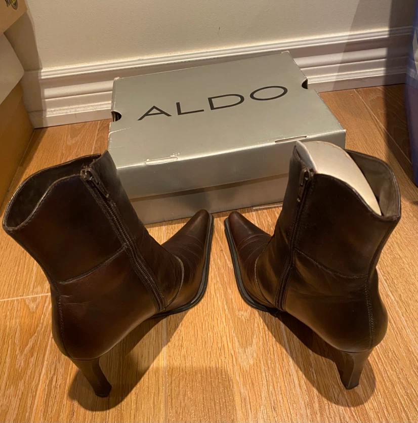 ALDO Brown Pointed Toe Ankle Boots - photo 2