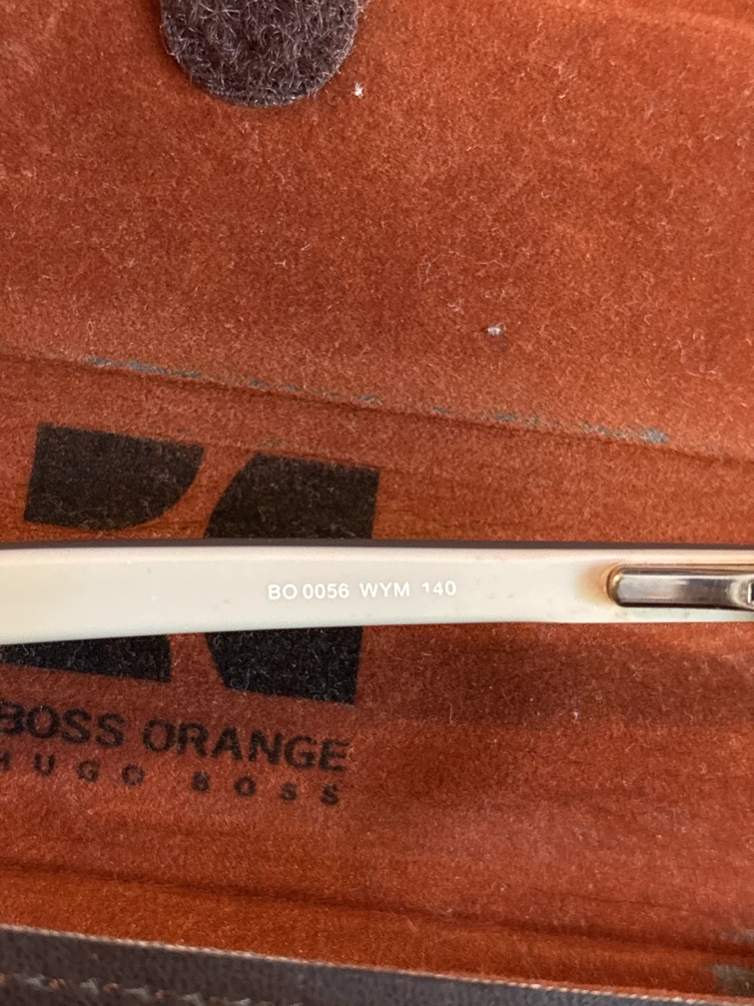 BOSS Orange acetate eyeglasses frame with case - photo 3