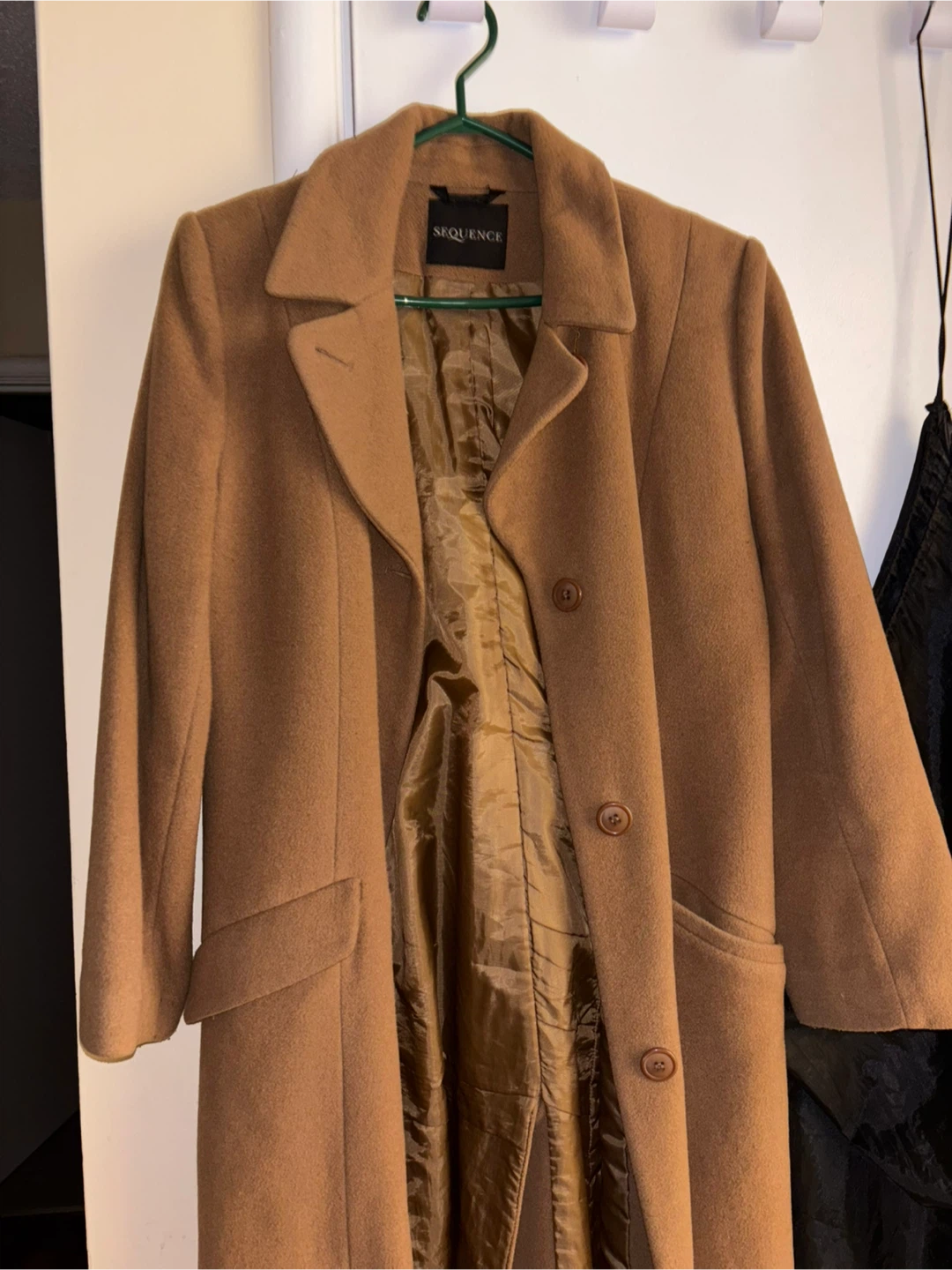 SEQUENCE Wool Blend Coat