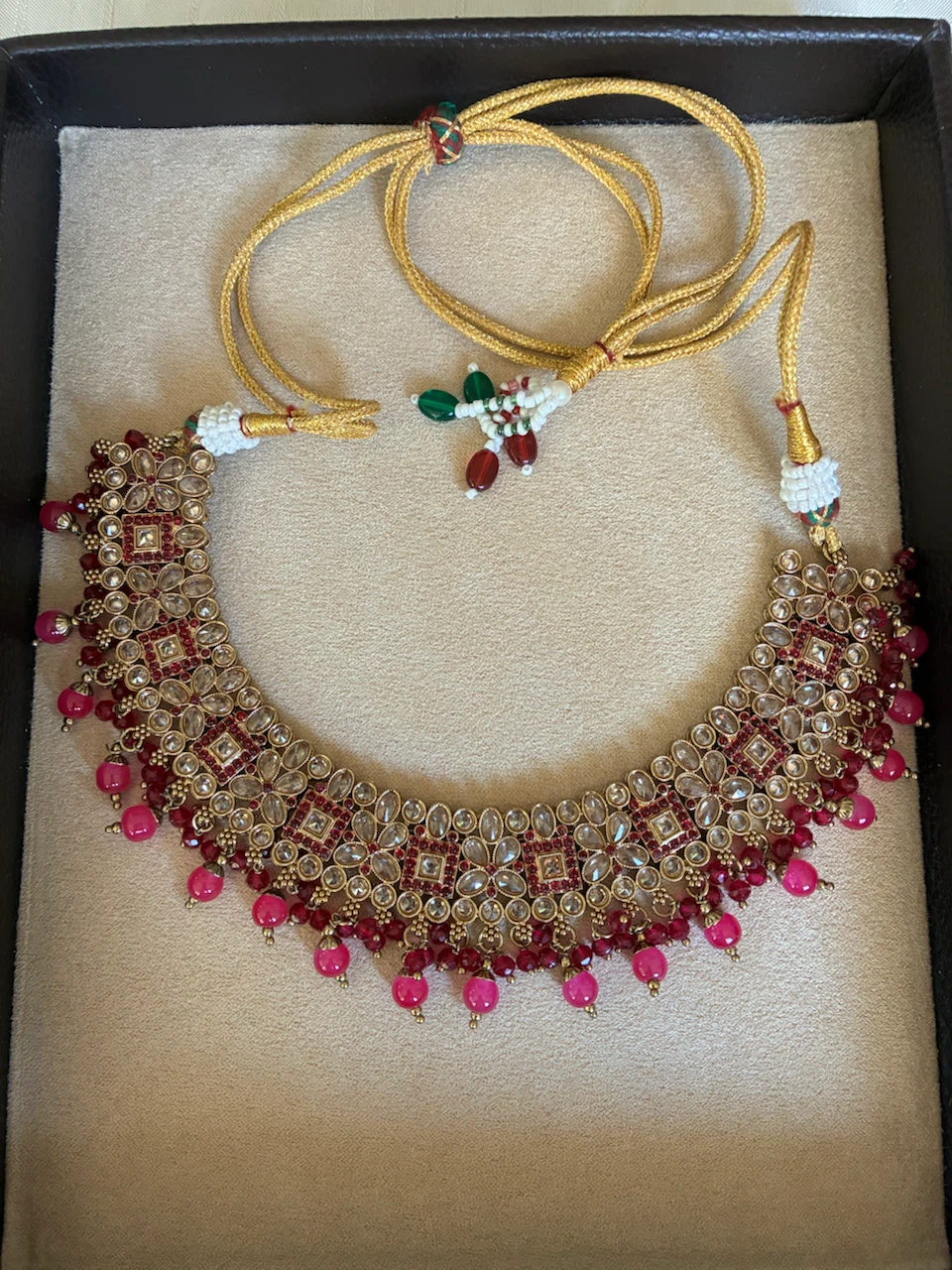 Traditional Indian Kundan Necklace