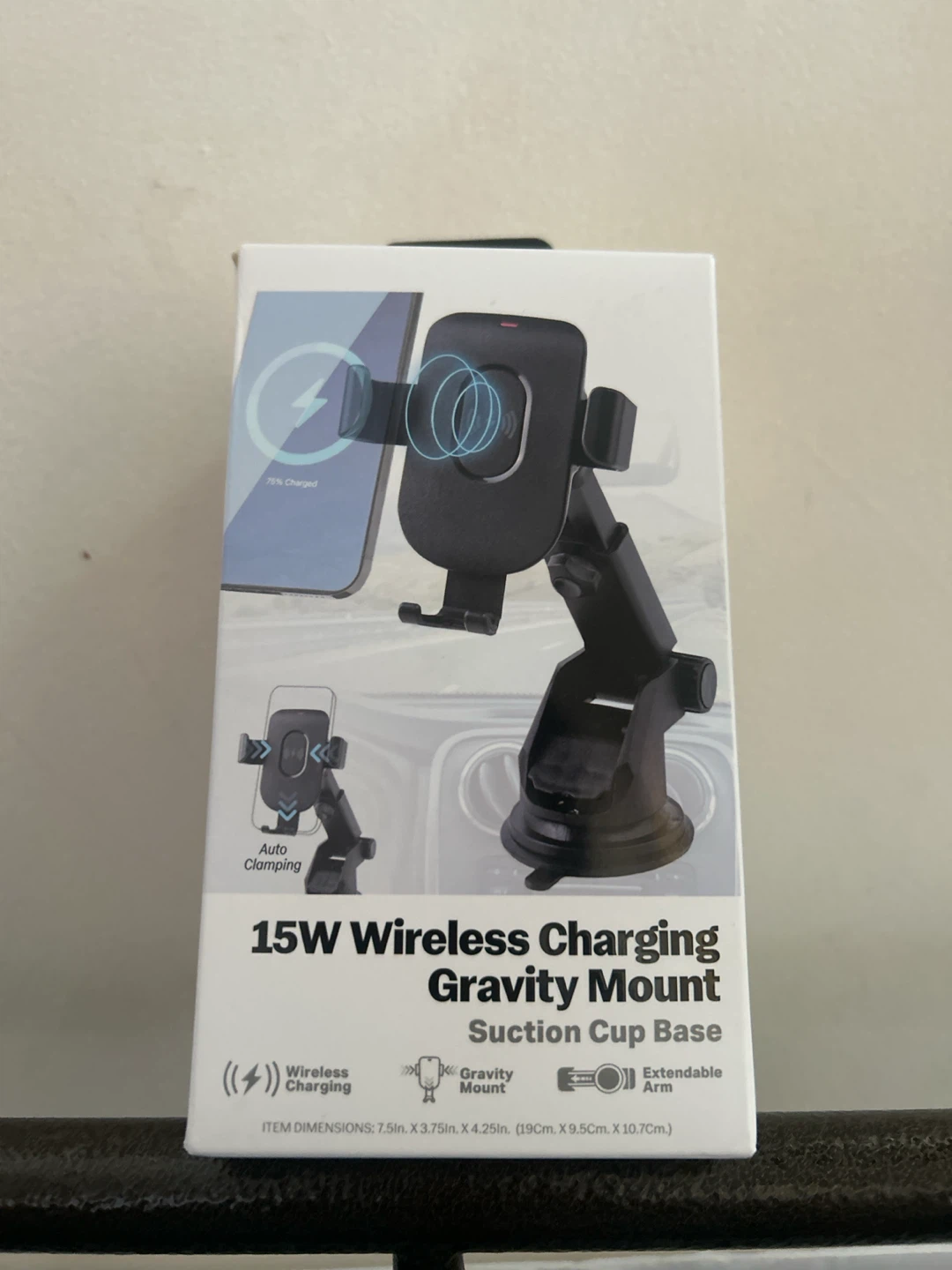 15W Wireless Charging Gravity Mount