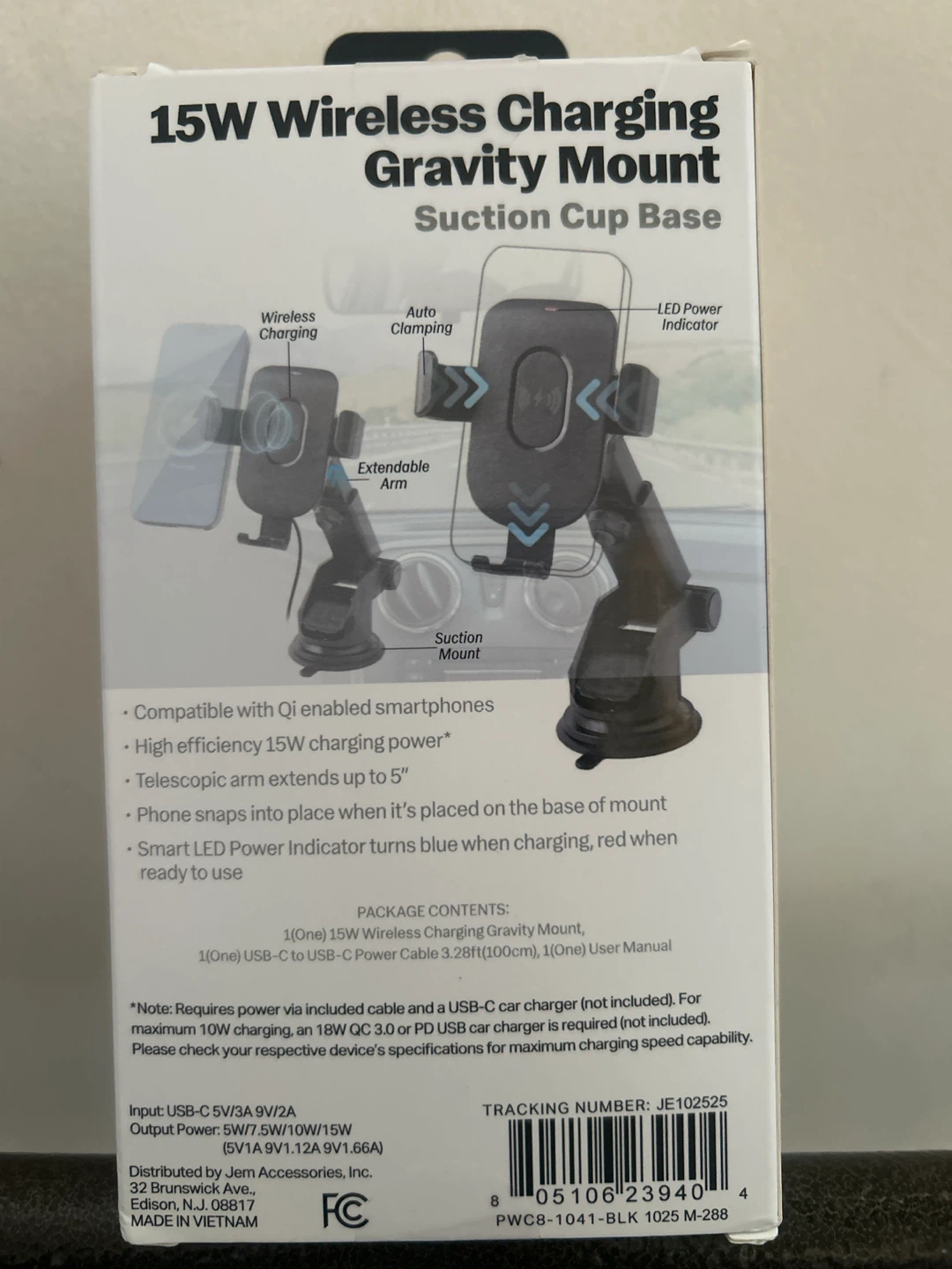15W Wireless Charging Gravity Mount - photo 2