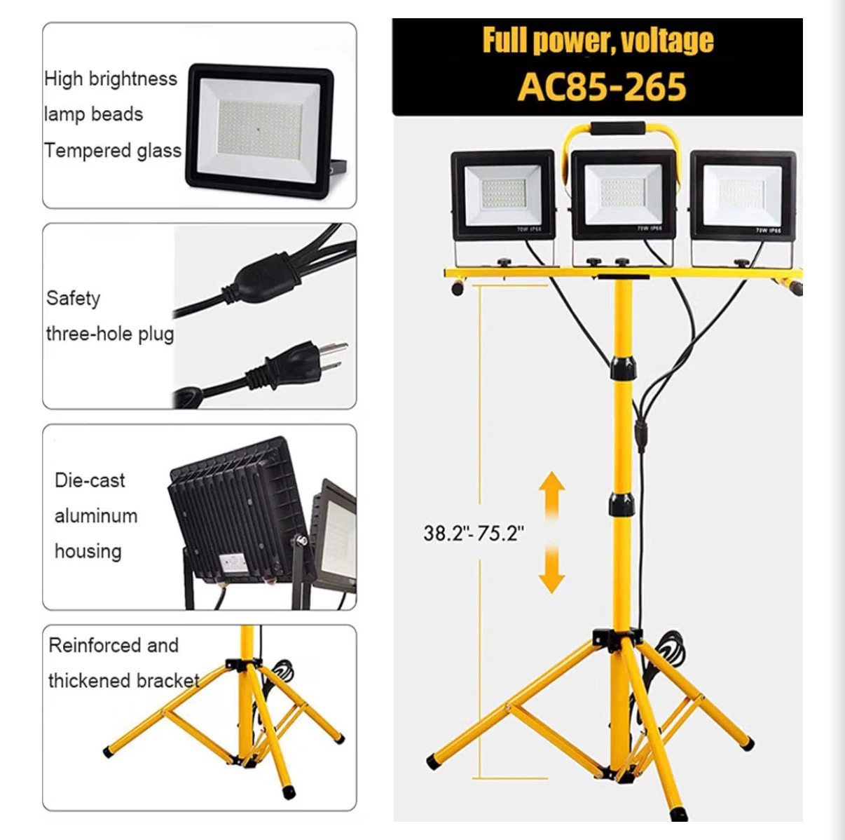 LED Work Light with Stand