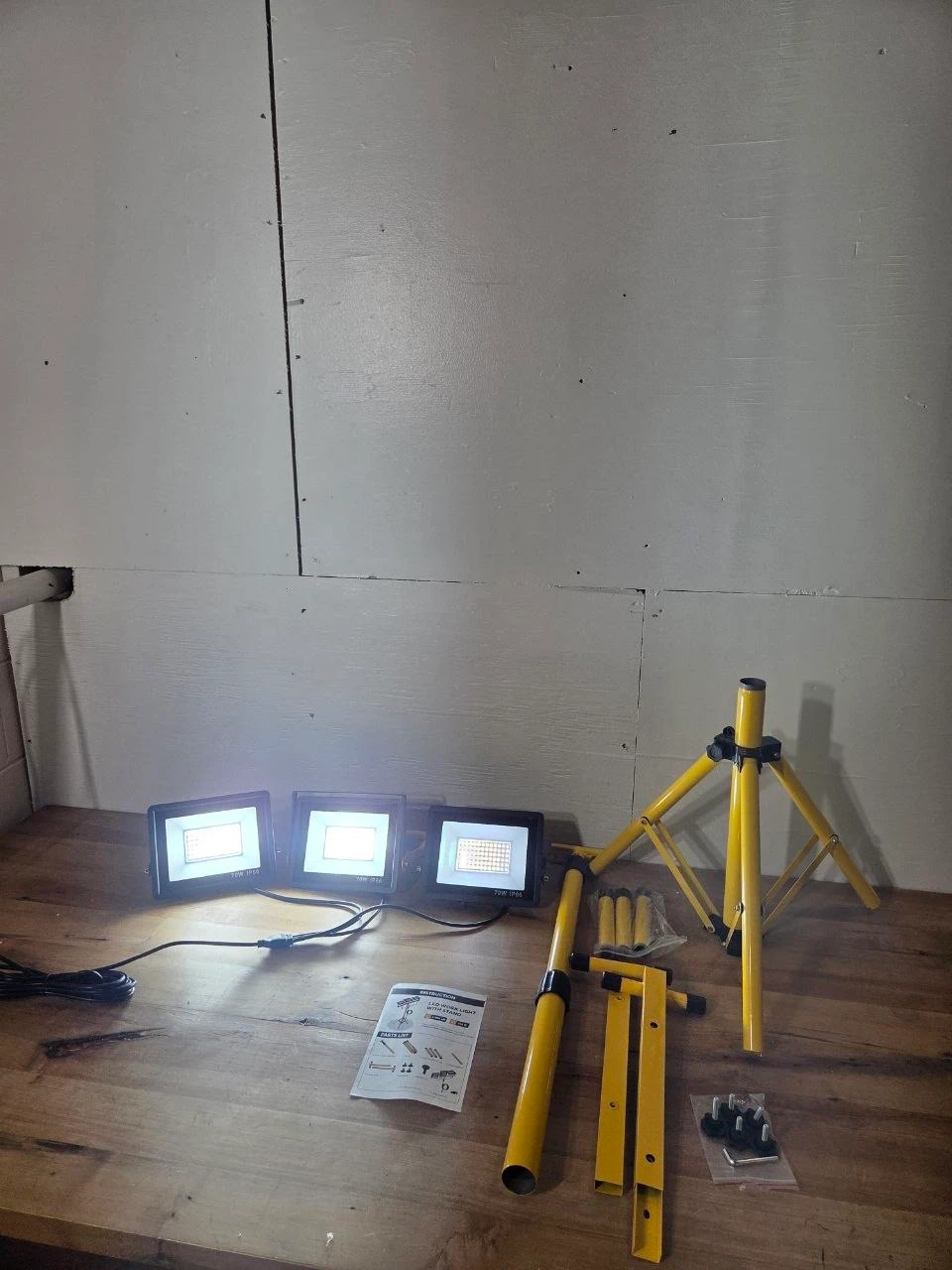 LED Work Light with Stand - photo 2