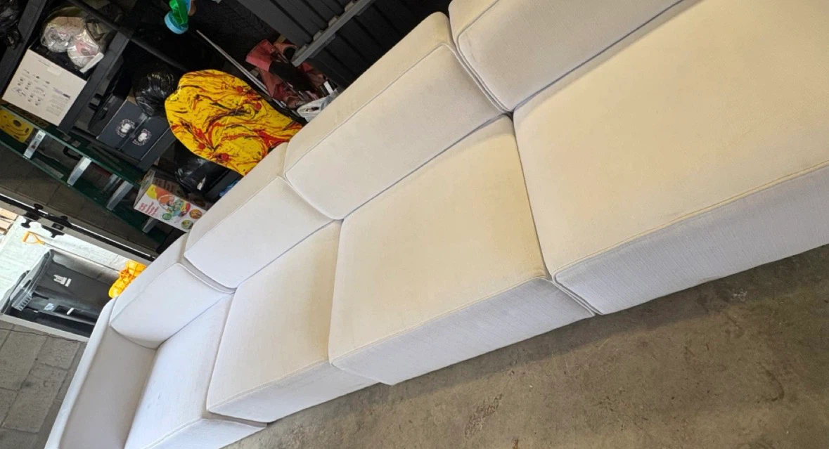 White modular sofa - photo 2