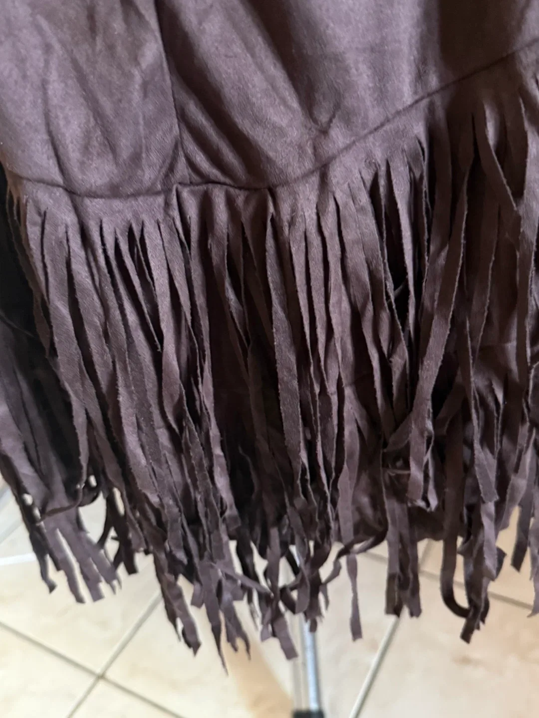 Halloween Pocahontas dress Beaded and Fringed Hem - photo 5