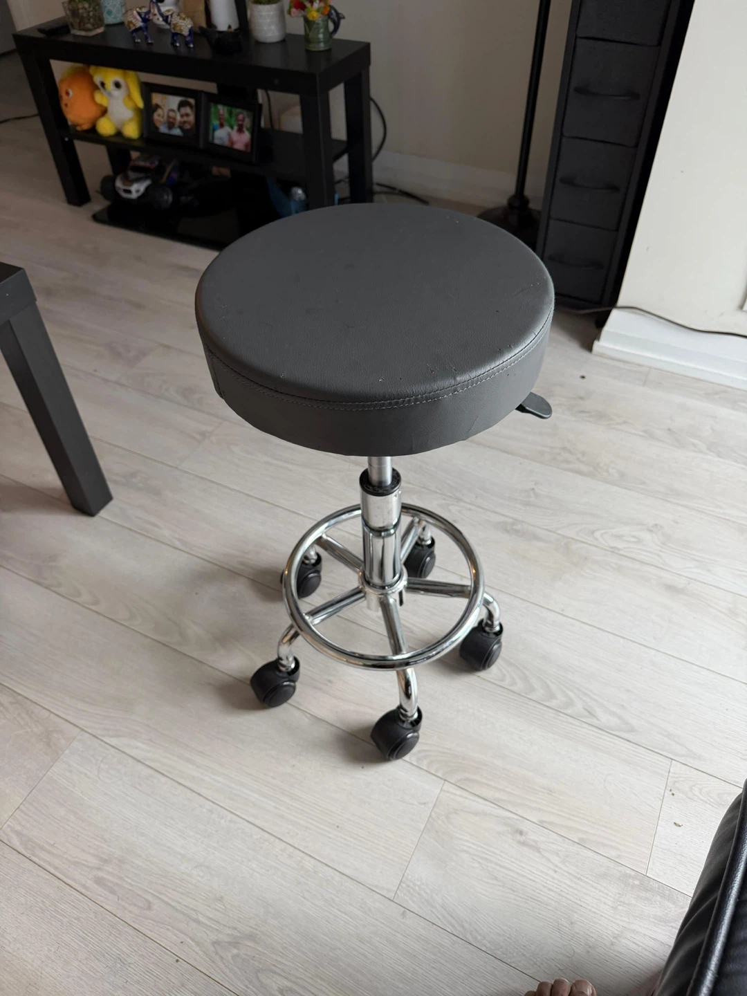 Adjustable Rolling Stool - photo 2