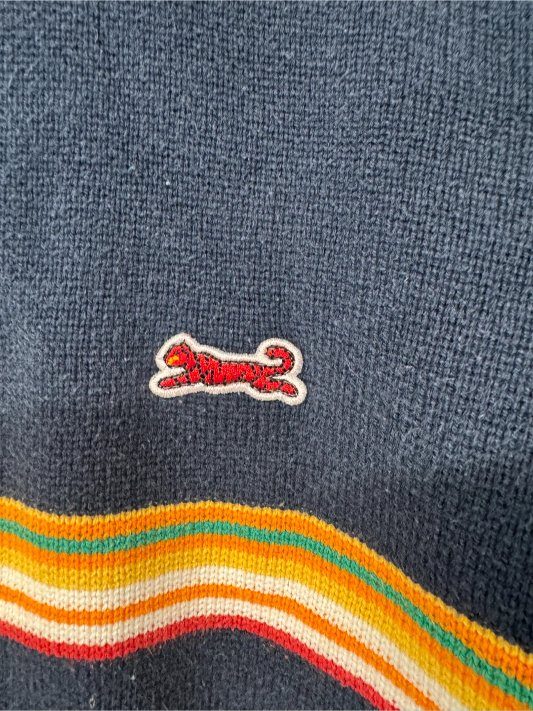 Le Tigre Navy Blue Sweater Size L - photo 2