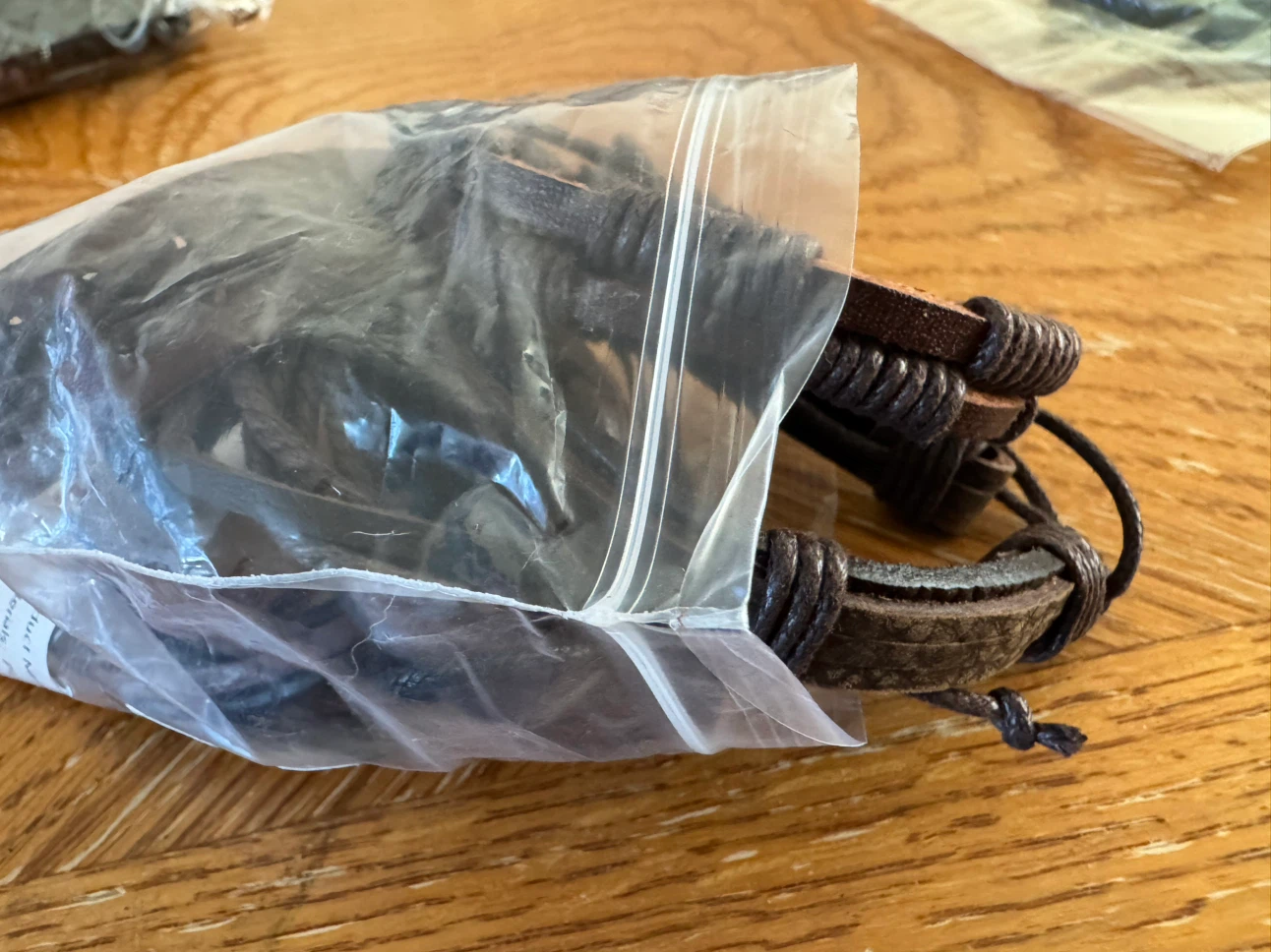 Leather Bracelet Set