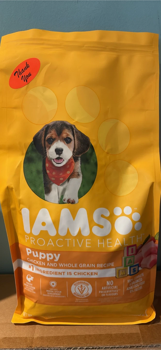 Sealed Iams Dog Food