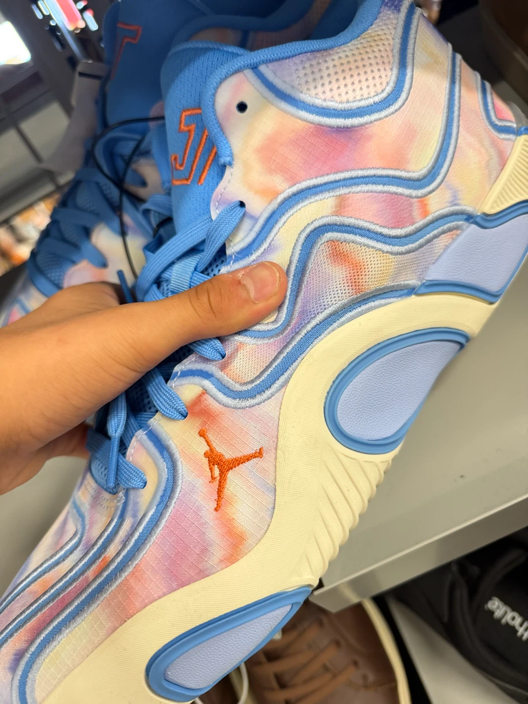 Jordan Tie-Dye Basketball Shoes