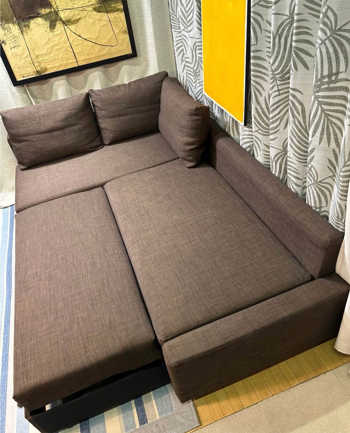 IKEA FRIHETEN Brown Sectional- Free Delivery - photo 3