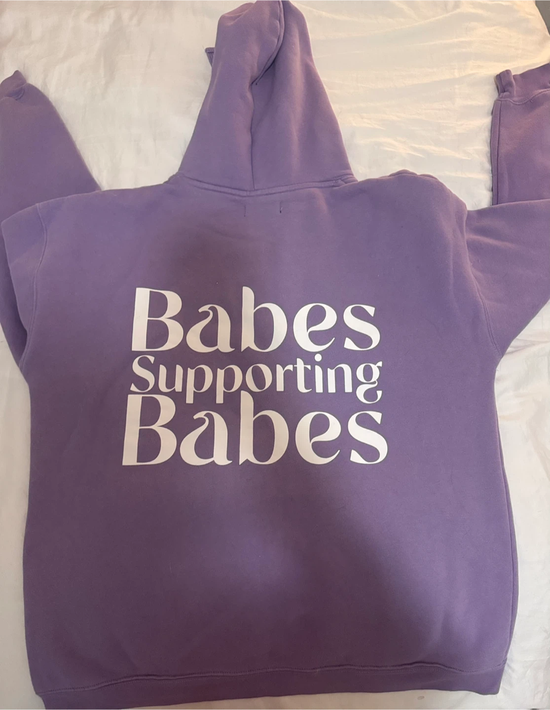 Brunette “Babes Supporting Babes” Big Sister Hoodie - photo 2