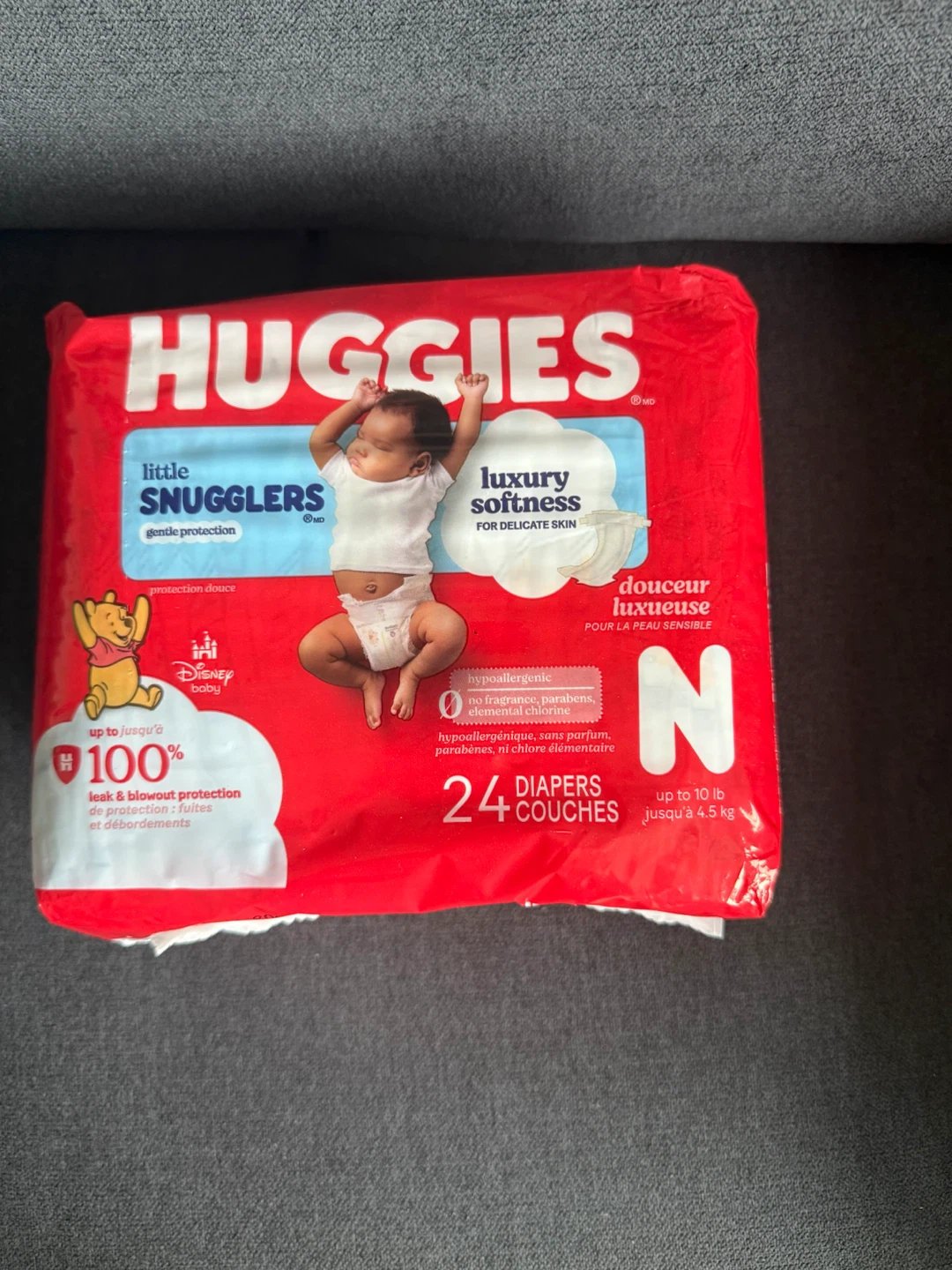 Huggies Little Snugglers Newborn Diapers - 24 Pack