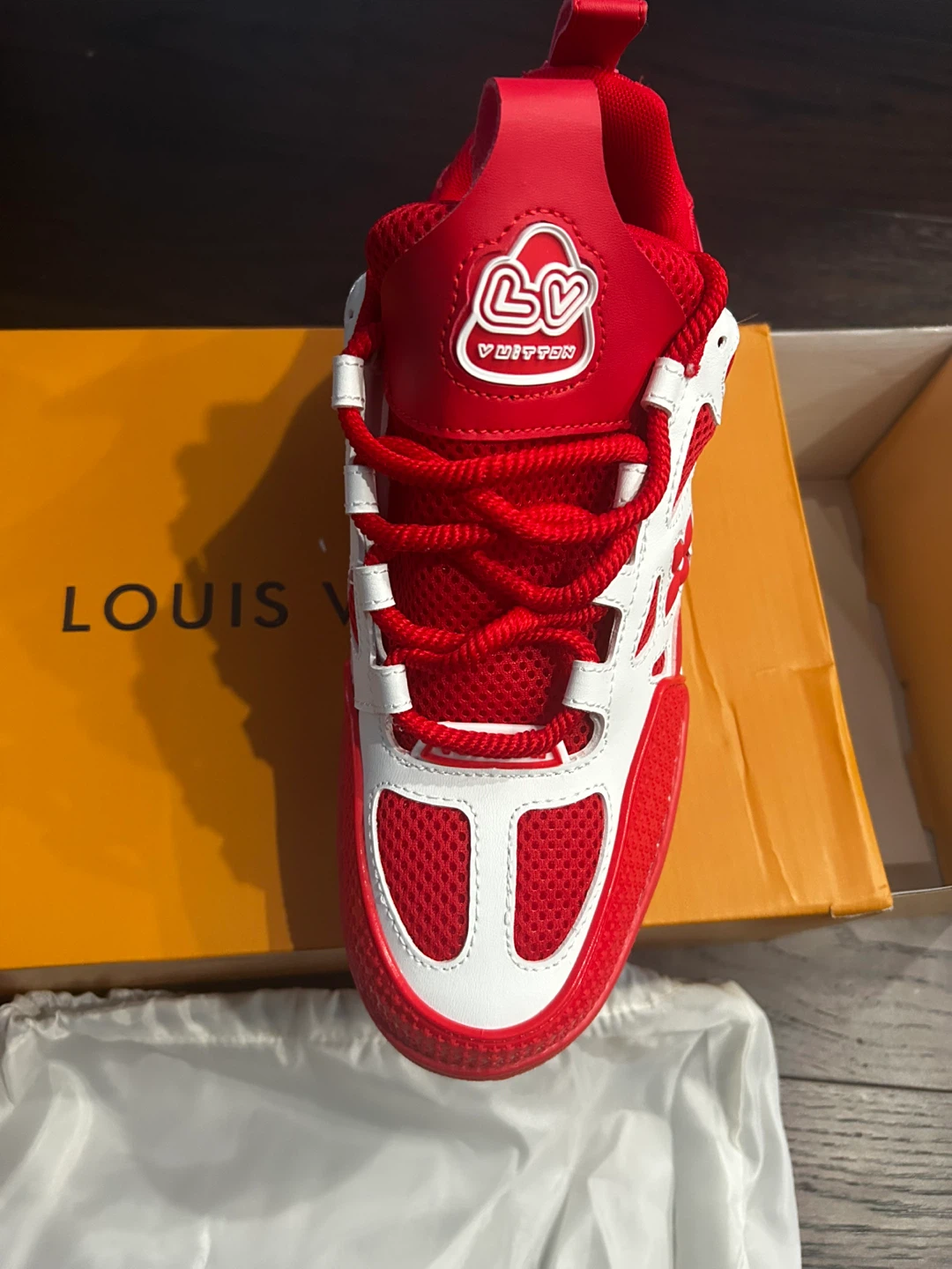 Louis Vuitton Skate Sneakers Red - photo 2