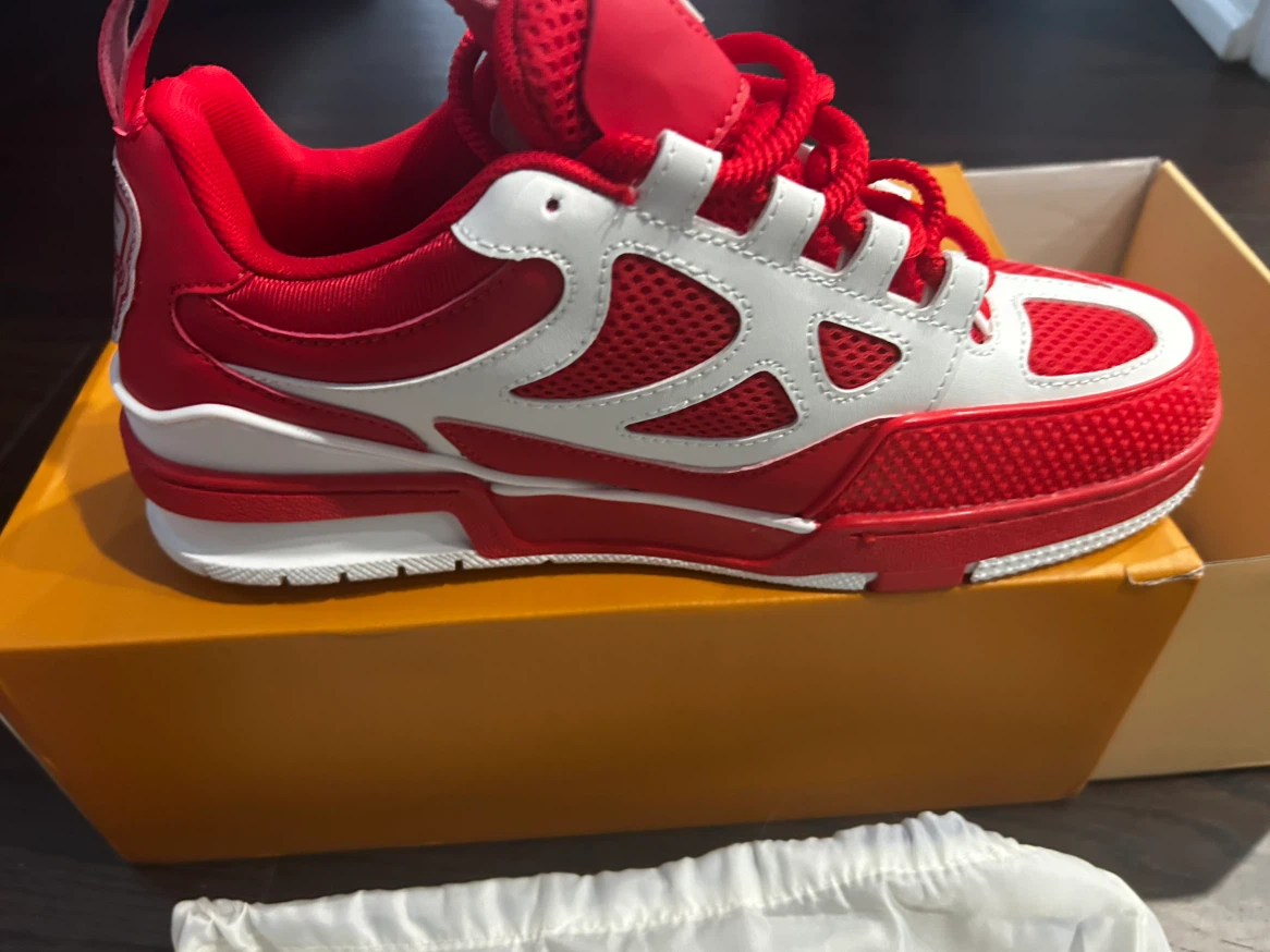 Louis Vuitton Skate Sneakers Red - photo 3