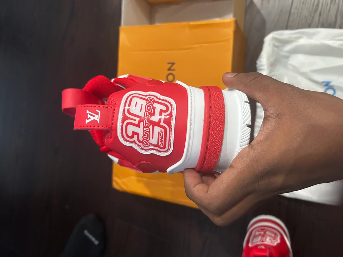 Louis Vuitton Skate Sneakers Red - photo 4