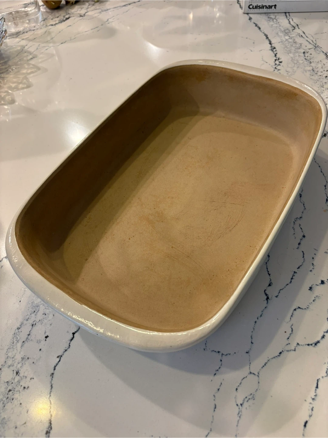 Pampered Chef Stoneware Baking Dish - photo 4