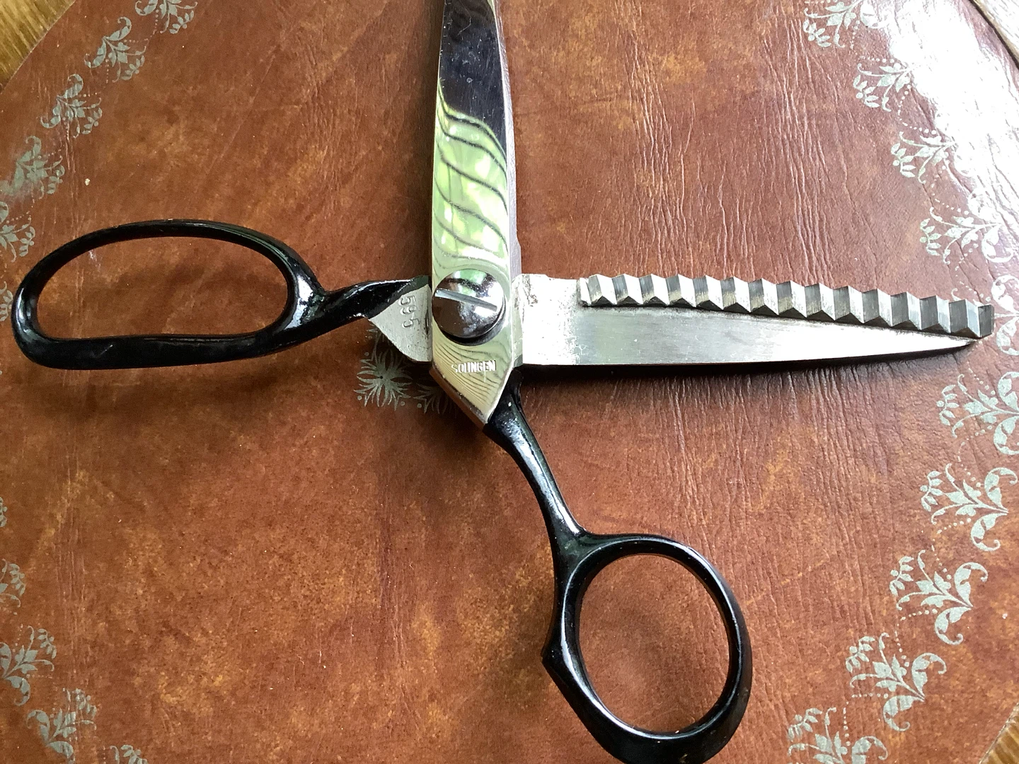 Vintage #595 Solingen Pinking Shears 🐞 - photo 4