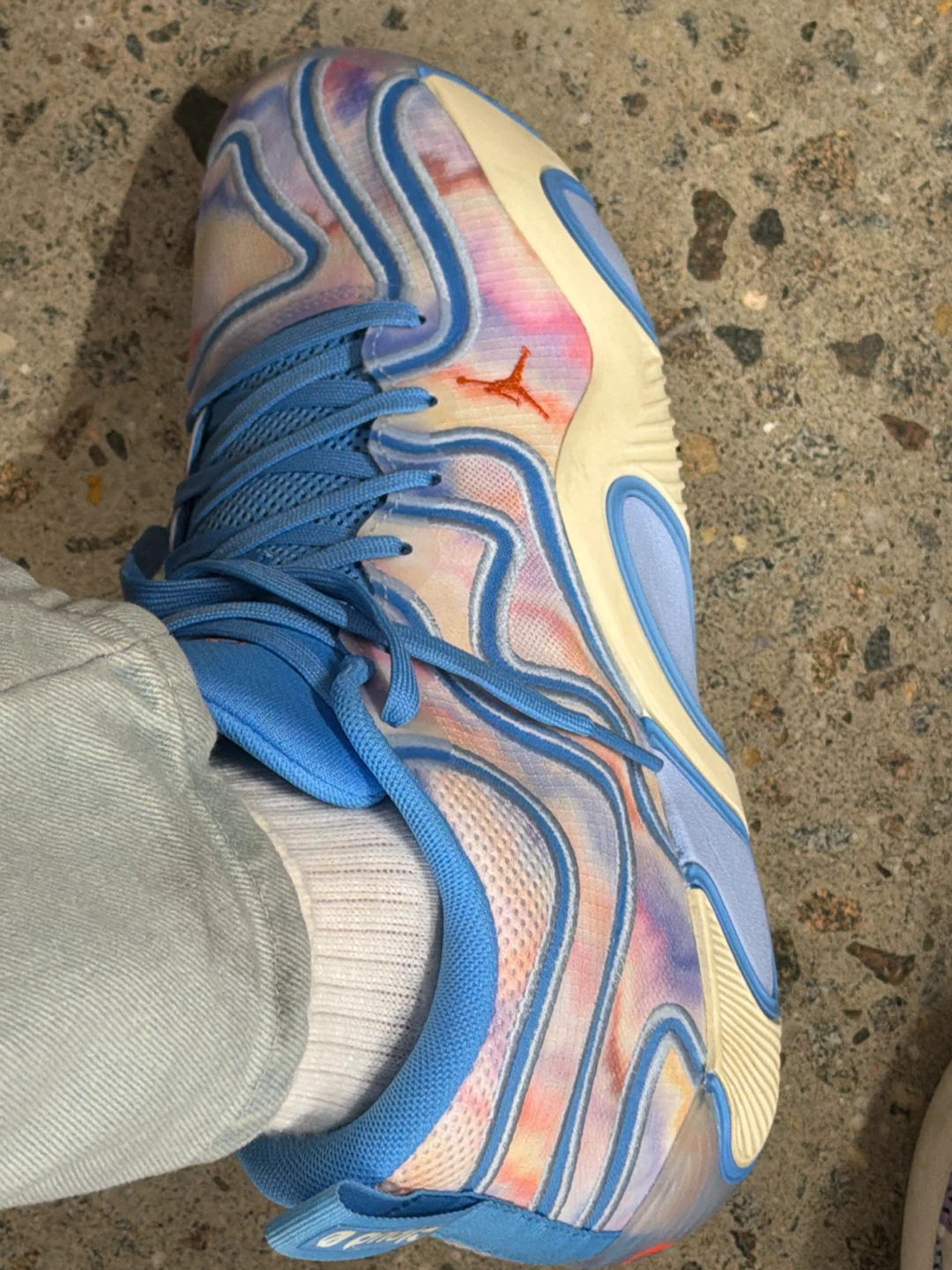 Jordan Basketball Shoes Tie-Dye