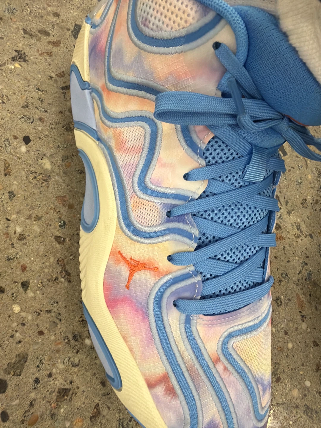 Jordan Basketball Shoes Tie-Dye - photo 4