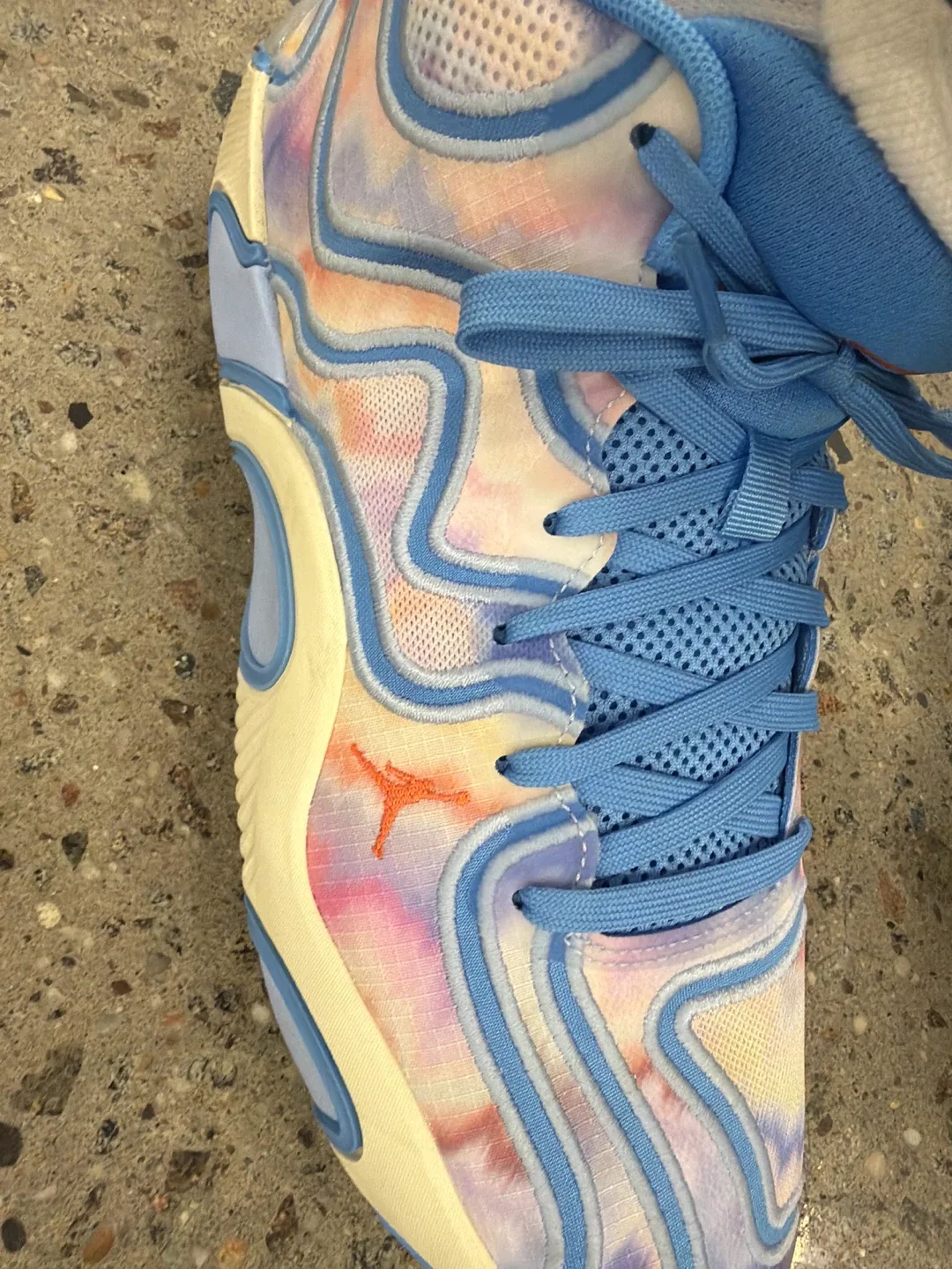 Jordan Basketball Shoes Tie-Dye - photo 4