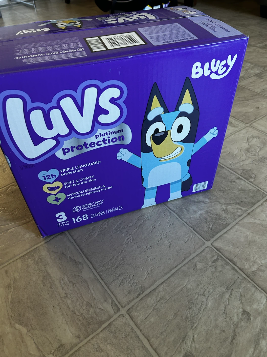 Diapers size 3 - 168 Count