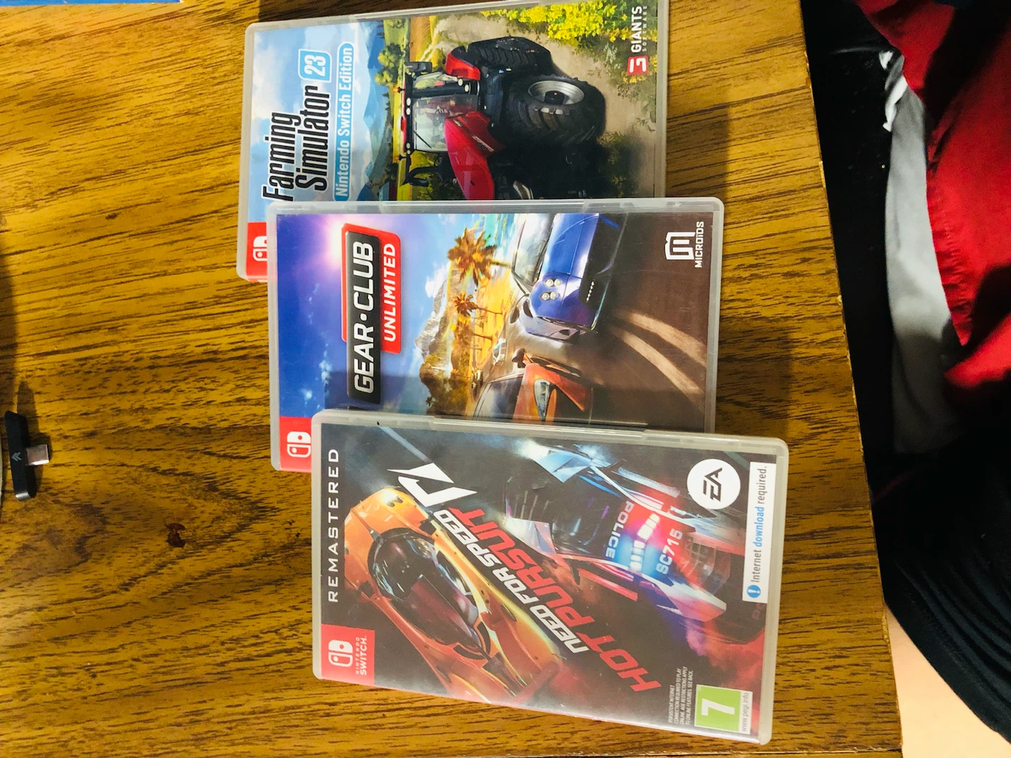 Three Nintendo Switch Games Bundle