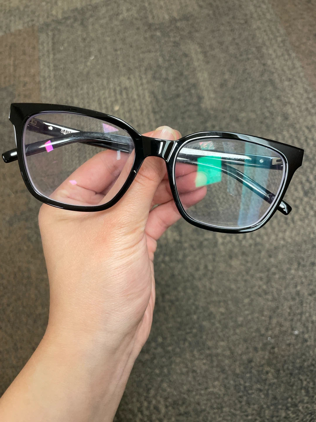 Saint Laurent Black Eyeglasses