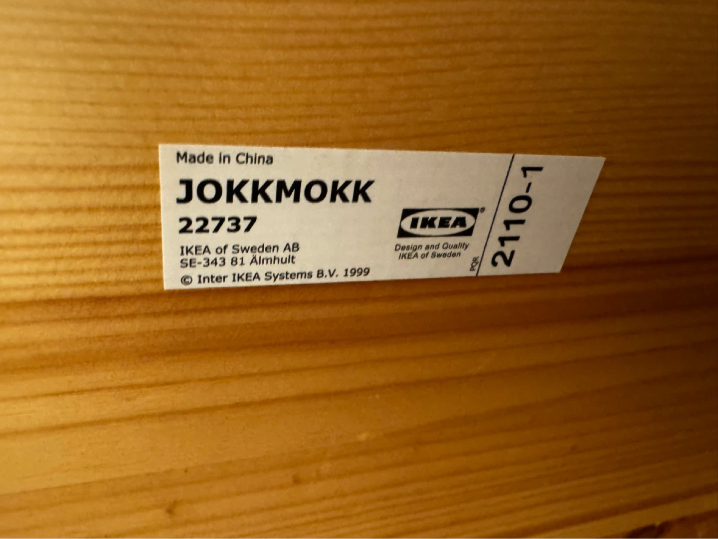 IKEA JOKKMOKK solid wood chairs - photo 3