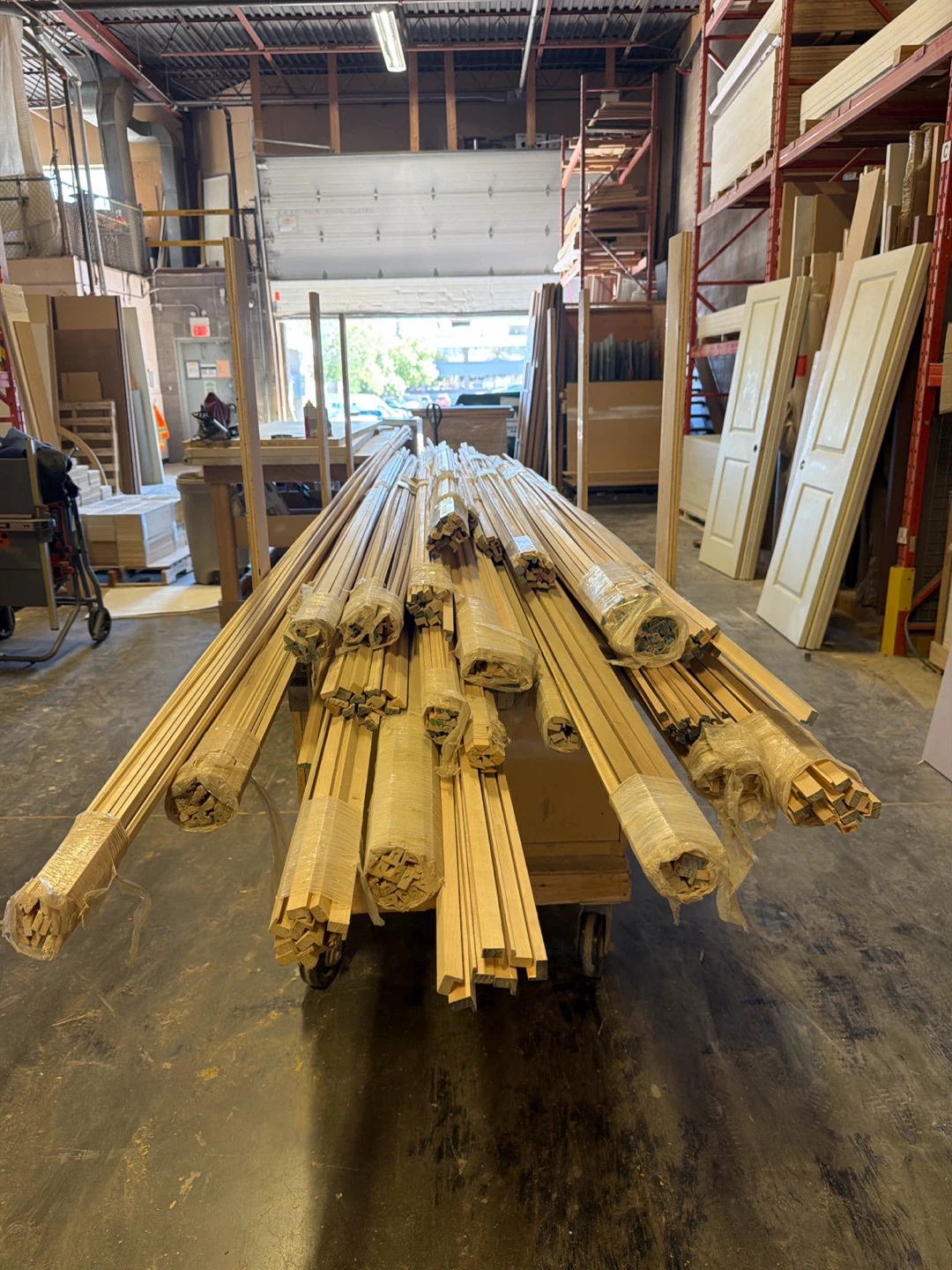 Various Oak/Maple/Cherry wood trim molding bundles