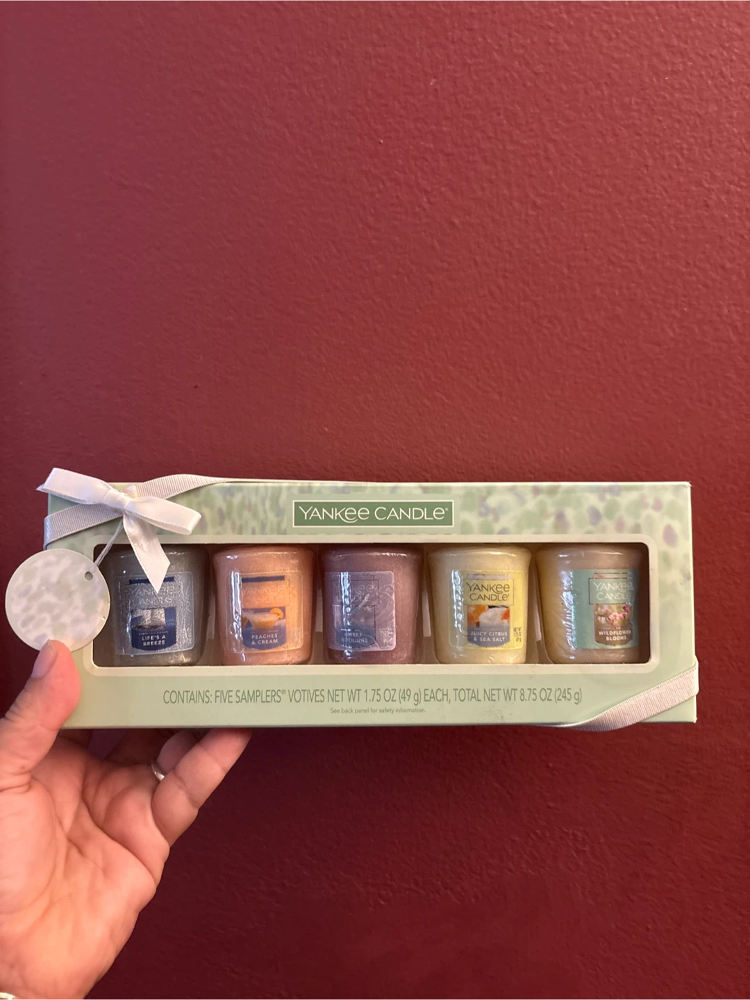New Yankee Candle Votive Sampler Set