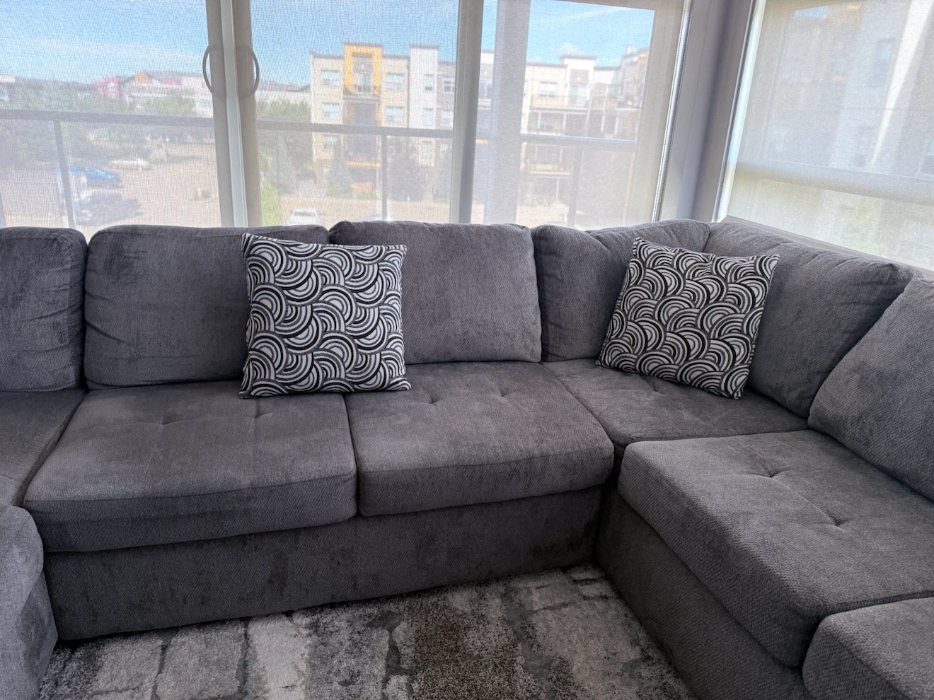 5-Piece left-Facing Sleeper Sectional with Storage Chaise - photo 3