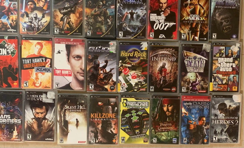 Huge lot of 39 PSP GAMES - photo 3