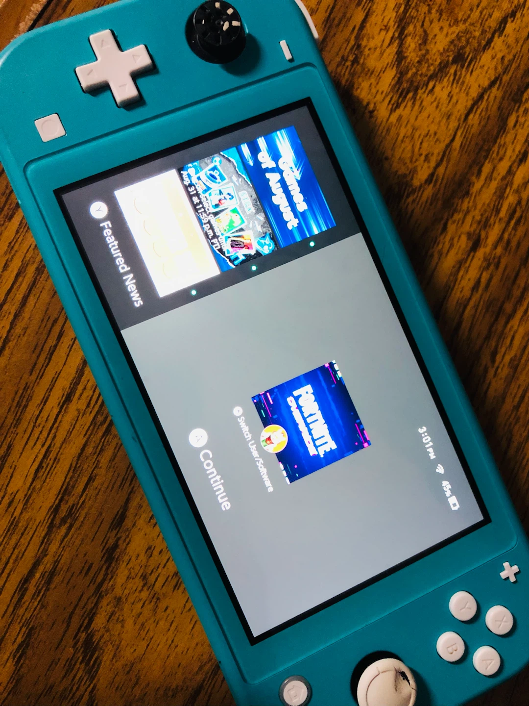 Turquoise Nintendo Switch Lite - photo 2